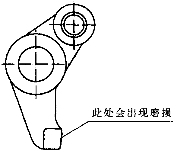 3.3.1 递纸牙排上的零件磨损及修换原则